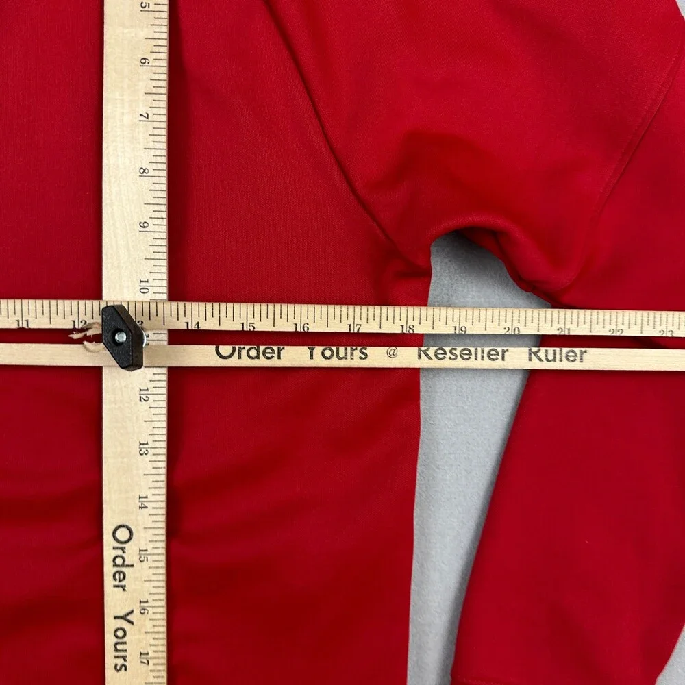 NC State Wolfpack Hoodie Men Small Red Adidas NCAA Basketball Sweatshirt S